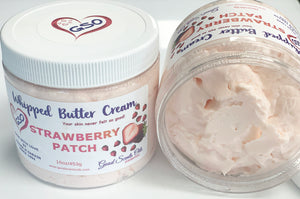 STRAWBERRY PATCH BODY BUTTER CREAM 16oz