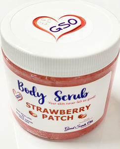 STRAWBERRY PATCH BODY SCRUB 16oz