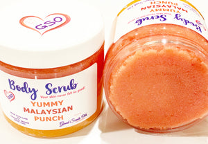 YUMMY MALAYSIAN PUNCH BODY SCRUB 16oz