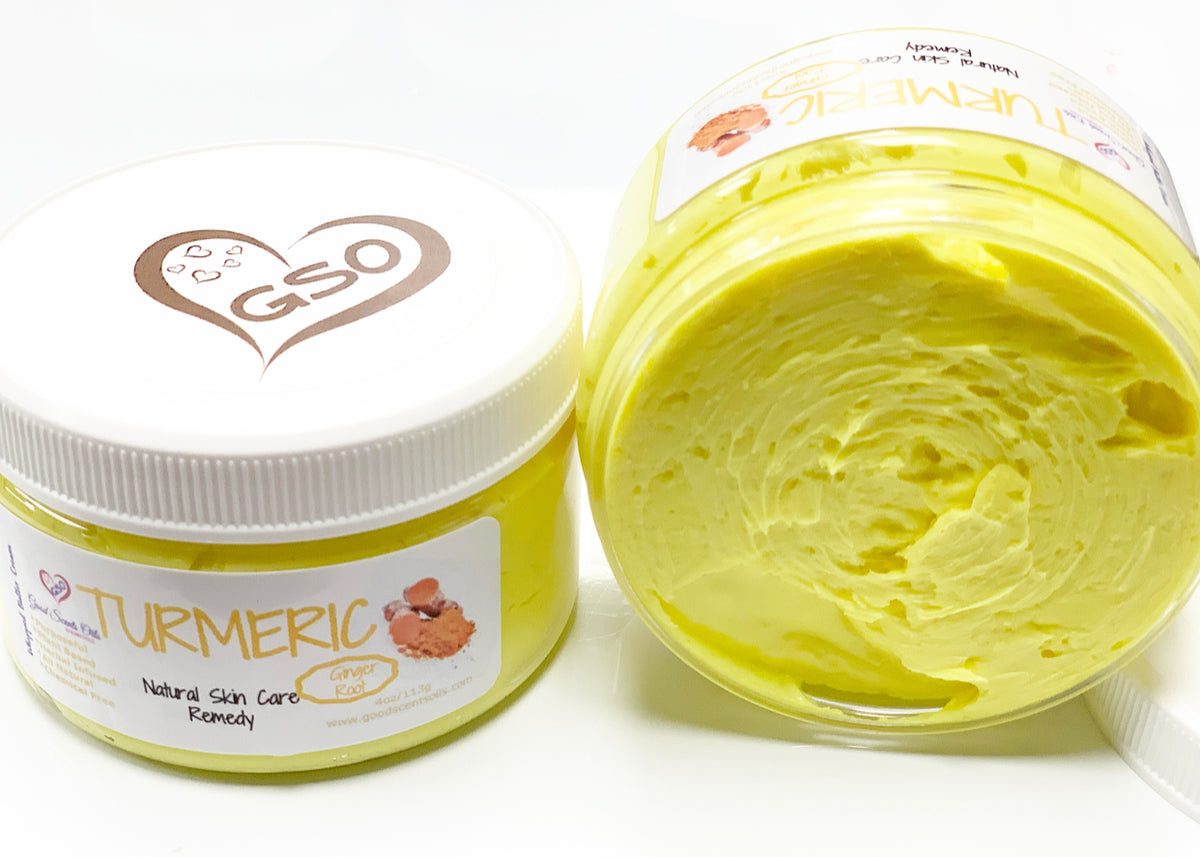 TURMERIC & GINGER ROOT PLANT BASED SKIN CREAM 4oz